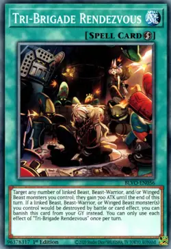 Yugioh! Tri-Brigade Rendezvous - BLVO-EN056 - Common - 1st Edition Near Mint, En - Image 1