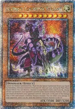 Yugioh! Ultimate Conductor Tyranno - RA04-EN287 - Quarter Century Secret Rare - - Image 1