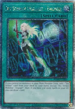 Yugioh! Sky Striker Mobilize - Engage! - RA03-EN269 - Quarter Century Secret Rar - Image 1