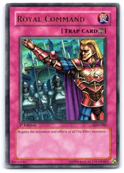 Yugioh Royal Command LON-080 1st Edition Ultra Rare Holo - LP-NM - Image 1