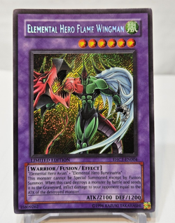 Elemental Hero Flame Wingman EHC1-EN004 Secret Rare Limited Edition Yugioh 7826 - Image 1