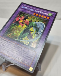 Elemental Hero Flame Wingman EHC1-EN004 Secret Rare Limited Edition Yugioh 7826 - Image 2
