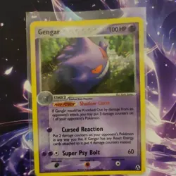 Pokemon TCG Gengar 5/92 Legend Maker Holo Rare Card 2006 - Image 1