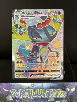 Pokemon Card Dragapult VMAX SWSH097 Black Star Promo Shining Fates NM - Image 1