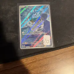 Pokemon TCG Mantyke Card 189/182 Sv04: Paradox Rift NM/Mint - Image 1