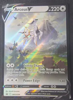 Arceus V SWSH204 SWSH: Sword & Shield Promo Cards Holo NM Pokemon TCG - Image 1