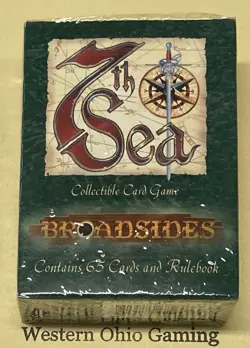 7th Sea TCG Broadsides Sea Dogs Starter Deck NEW CCG Card Game - Image 1