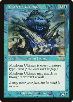 Mistform Ultimus MTG Magic Cards NM-M Legions (LGN) RARE - Image 1