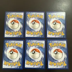 lot of 6 pokeball and masterball holo prismatic evolutions pokemon cards - Image 2