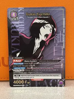 Union Arena Card Game Bleach Rukia Kuchiki SR* alt art UE01BT/BLC-1-053 Eng NM - Image 1