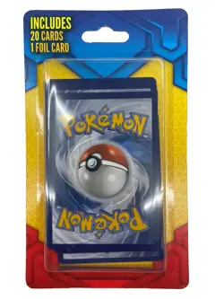 Mystery Pokemon Pack - 20 Cards with 1 Foil Card (Lot of 12) - Factory Sealed - Image 2