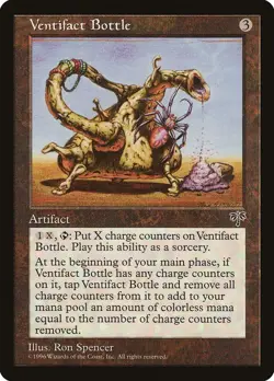 MTG Ventifact Bottle NM Mirage MIR Reserved List Magic Gathering card - Image 1