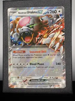Blood Moon Ursaluna Ex TWM 141/167 Twilight Masquerade Rare Card Pokemon TCG NM - Image 1