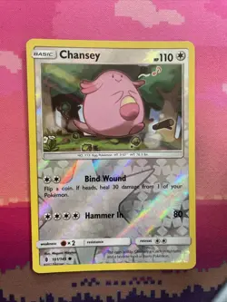 Pokemon Card Chansey Guardians Rising Reverse Holo 101/145 Near Mint - Image 1