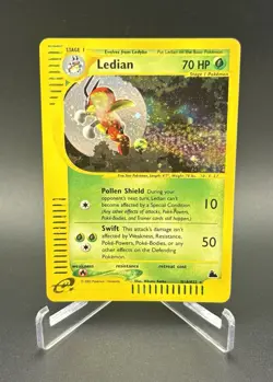 Ledian H14/H32 Skyridge Holo Rare WOTC Pokemon TCG Card - Image 1