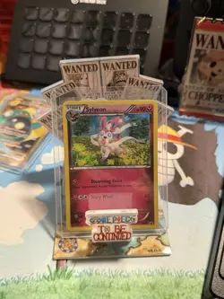 Pokemon Sylveon TCG Holo Promo Card XY XY04 Promo MP Condition - Image 1