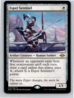 Magic the Gathering Esper Sentinel Modern Horizons 2 MTG Free Shipping! - Image 1