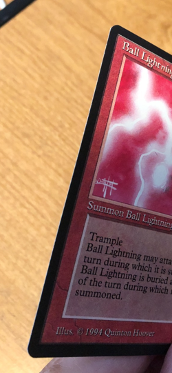 MTG Ball Lightning The Dark NM - Image 4