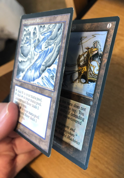 Magic the Gathering ~Underground River & Arcum's Sleigh Ice Age - Image 3