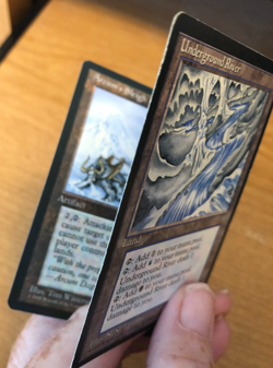 Magic the Gathering ~Underground River & Arcum's Sleigh Ice Age - Image 4