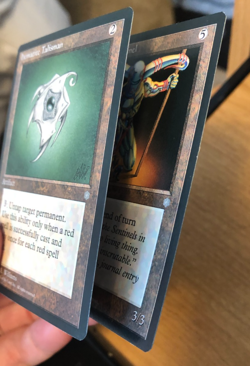 Adarkar Wastes , Adarkar Sentinel, & Hematic Tailsman- Ice Age (ICE) NM - Image 3