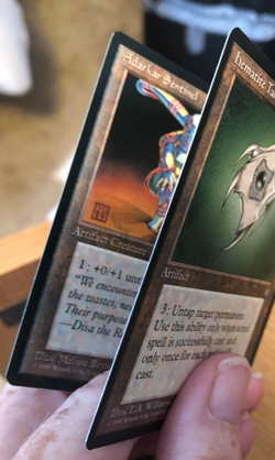 Adarkar Wastes , Adarkar Sentinel, & Hematic Tailsman- Ice Age (ICE) NM - Image 4