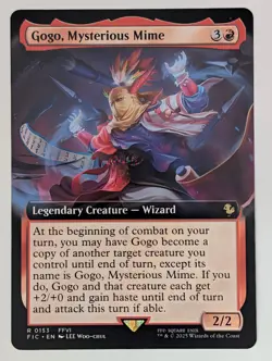 (Normal) Gogo, Mysterious Mime (Extended Art) (0153) Commander: FINAL FANTASY NM - Image 1