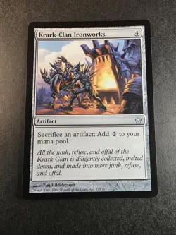 Krark-Clan Ironworks Magic the Gathering MTG Fifth Dawn 2004 - Image 1