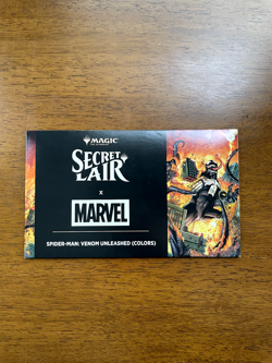 MTG Secret Lair Marvel Spider-Man Venom Unleashed (Colors) IN HAND - Image 1