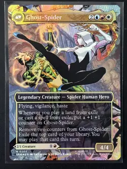 MTG: Gwen Stacy - 0202 - Borderless - Foil - Marvel's Spider-Man - Image 2