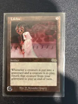 Lifeline - Rare Artifact - MTG (Urza’s Saga) - Image 1