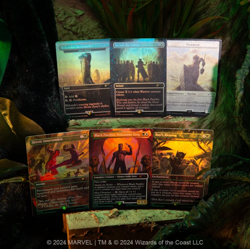 Magic the Gathering (MTG) Secret Lair x Marvel's Black Panther (Non-Foil) - Image 1