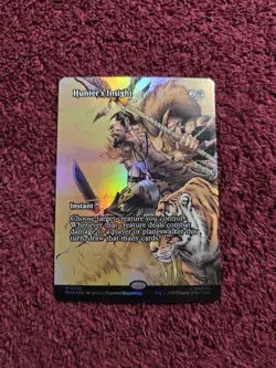 Hunter's Insight 0025 Foil Borderless Marvels Spider-Man - Image 1