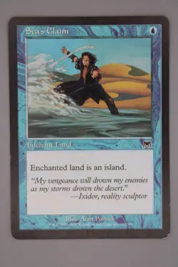 Sea's Claim - Magic the Gathering MTG Onslaught 113/350 - Image 2