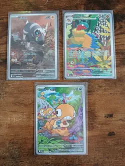 Pokemon Illustration Rare Lot Of 3 - White Flare - FREE USPS Ground Advantage - Image 1