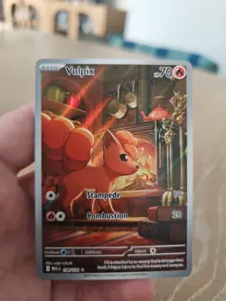 Vulpix 138/132 IR Mega Evolutions 2025 Pokemon TCG English - Image 2