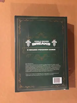 Pokemon World Record Breaks GRADED/SLABBED 5ct Box! - Image 2