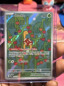 Pokemon TCG Shuckle Illustration Rare 136/132 Mega Evolution IR NM English - Image 1
