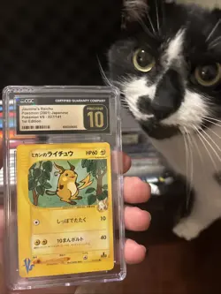 2001 Pokemon P.M. Japanese VS - 1st Edition 027 Jasmine's Raichu CGC 10 Pristine - Image 1