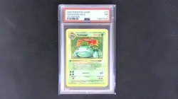 PSA 7 Pokemon Venusaur Base Set 1st Edition Shadowless 15/102 - Image 1