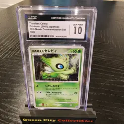 Timeless CELEBI - HOLO - CGC 10 - 2007 Pokemon JPN 10th Movie Commemoration Set - Image 1