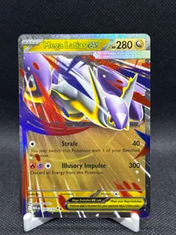 Mega Latias ex 100/132 Double Rare Pokemon Mega Evolution NM - Image 1