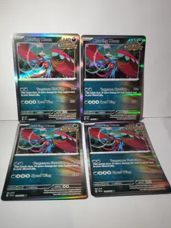 Roaring Moon 109/162 Holo 4x PLAYSET Temporal Forces Pokemon TCG LP - Image 1