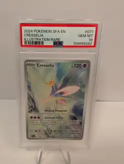 2024 Pokemon SFA EN Cresselia Illustration Rare 071 PSA 10 - Image 4