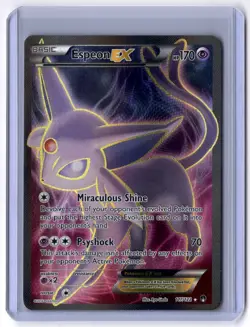Espeon EX (Full Art) 117/122 Ultra Rare Holo NM Pokemon XY - BREAKpoint - Image 1