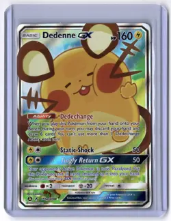 Dedenne GX - 195a/214 Promo Holo NM Pokemon Alternate Art Promos - Image 1