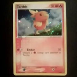 Pokemon TORCHIC 017 Holo (Nintendo Black Star Promo) LP/Light Play - Image 1