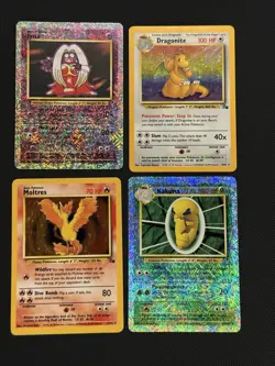 Vintage Pokemon Collection Base Set Fossil Team Rocket - Image 3