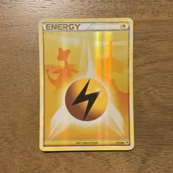 Pokemon TCG English Call of Legends Ampharos Lightning Energy Reverse Holo 91/95 - Image 1
