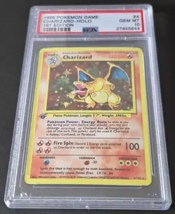 Pokemon Charizard Holo 4/102 Base Set PROXY - Gem Mint 10 Style - Image 3